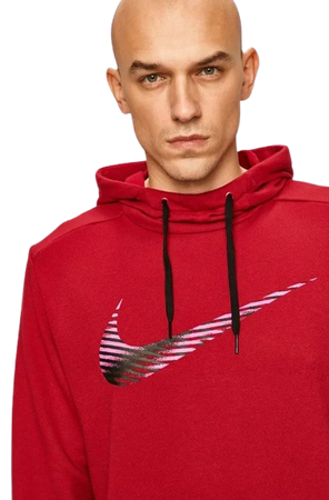 BLUZA MĘSKA SPORTOWA NIKE DRY HOODIE PO SWOOSH