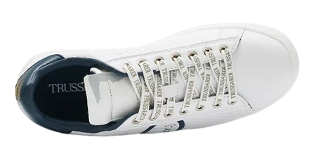 TRUSSARDI PORTOFINO BIAŁE SNEAKERSY