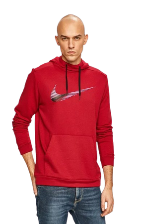 BLUZA MĘSKA SPORTOWA NIKE DRY HOODIE PO SWOOSH