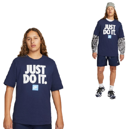 KOSZULKA MĘSKA SPORTOWA NIKE NSW FRAN JDI VERBIAGE