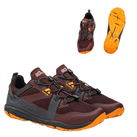 Buty turystyczne męskie Jack Wolfskin Spirit Low atacama red
