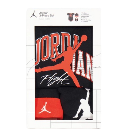 ZESTAW DZIECIĘCY BABY AIR JORDAN 3-PC SET