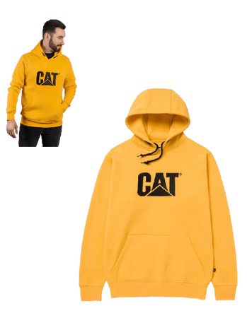 BLUZA MĘSKA Z KAPTUREM CAT TRADEMARK LOGO