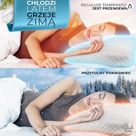 Poduszka Ortopedyczna Motylek Glückstoff Oeko-tex