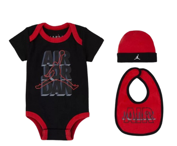 ZESTAW DZIECIĘCY BABY AIR JORDAN  3-PC  SET
