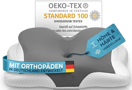Poduszka Ortopedyczna Motylek Glückstoff Oeko-tex