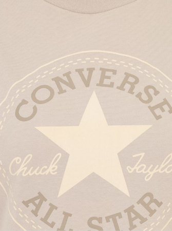 KOSZULKA SPORTOWA CONVERSE UNISEX CHUCK PATCH BEIGE