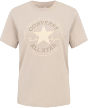 KOSZULKA SPORTOWA CONVERSE UNISEX CHUCK PATCH BEIGE
