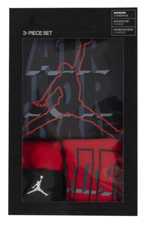 ZESTAW DZIECIĘCY BABY AIR JORDAN 3-PC SET
