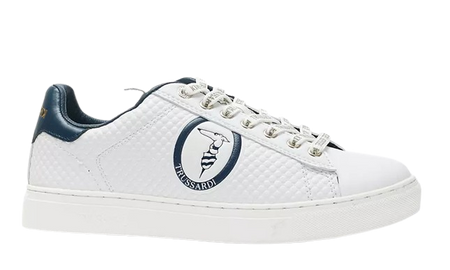 TRUSSARDI PORTOFINO BIAŁE SNEAKERSY