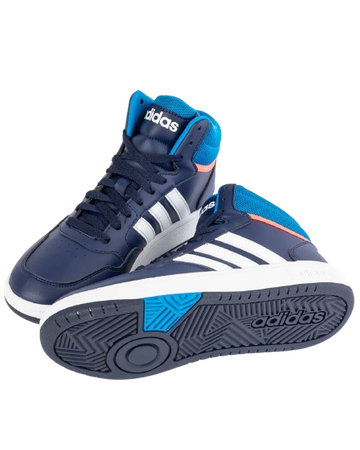BUTY DZIECIĘCE SPORTOWE ADIDAS HOOPS MID 3.0 K