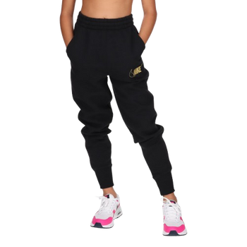 SPODNIE DZIECIĘCE DRESOWE NIKE CLUB FLEECE SHINE 